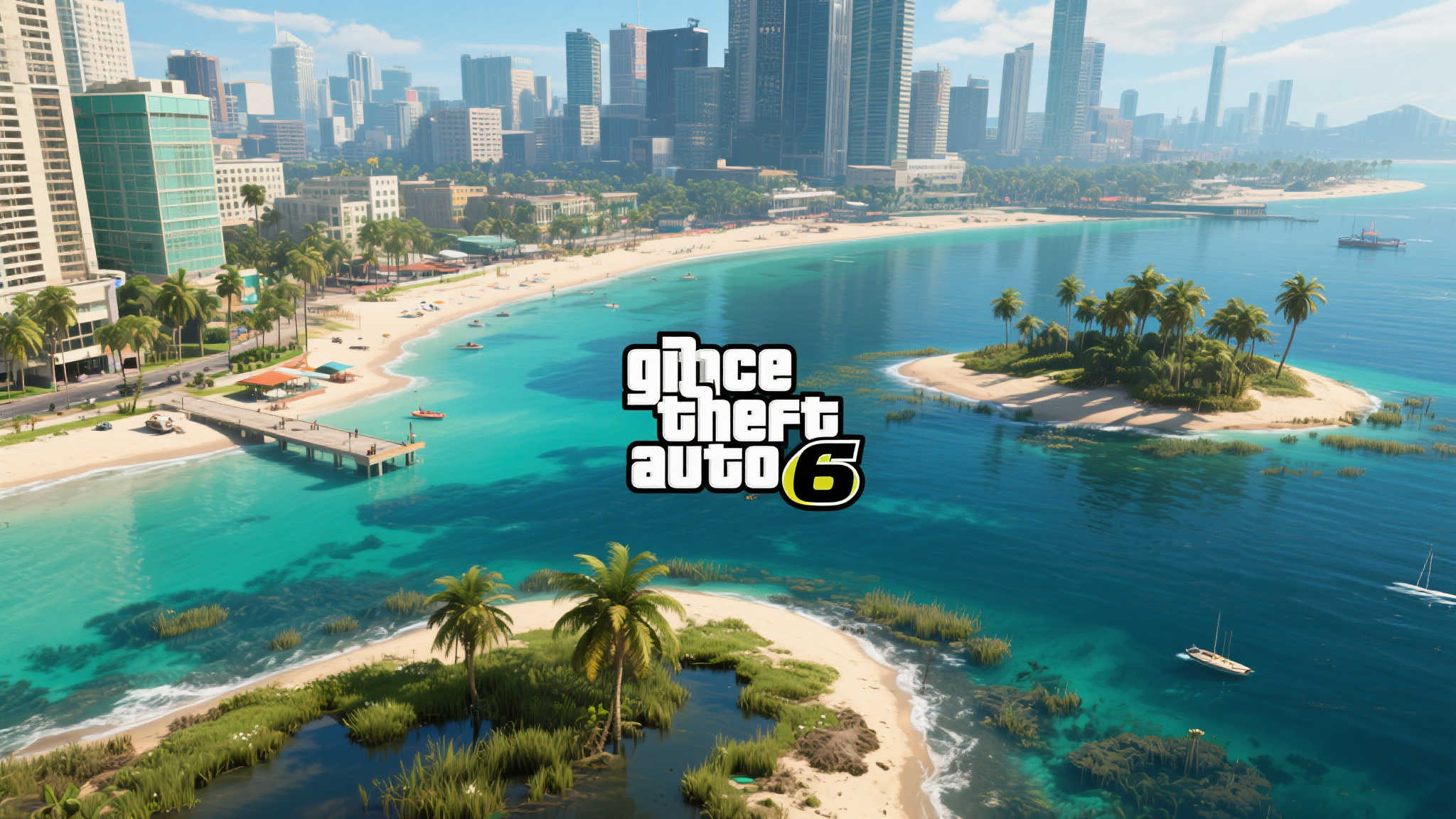 《GTA6》或将包含双岛设定?新预告片透露潜在线索 在《GTA6》的首支预告片中,细心的玩家