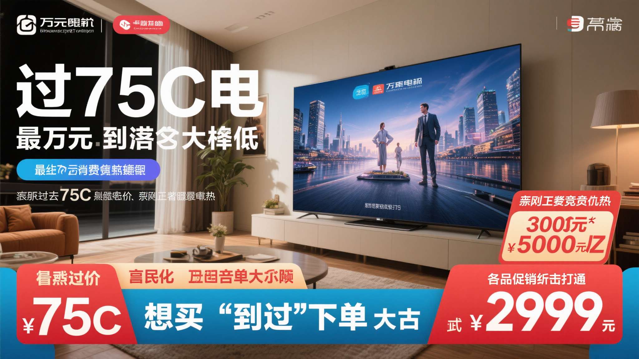 Q1中国电视市场数据：75英寸连续两年成为最受欢迎尺寸